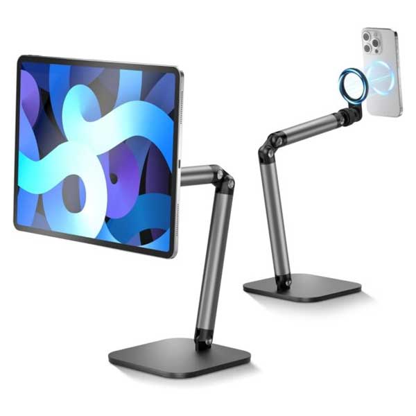 TELESIN-P3-DS-01-Magnetic-Desktop-Holder-01 خرید هولدر مغناطیسی رومیزی تلسین مدل TELESIN P3-DS-01 فروشگاه اینترنتی آخارشاپ