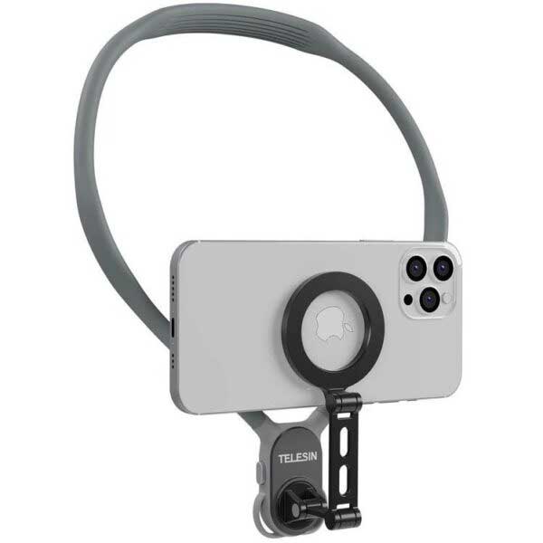 Telsin-Neck-Holder-Model-MNM-002-Magnetic-01 خرید هولدر گردنی تلسین مدل MNM-002 مگنتی فروشگاه اینترنتی آخارشاپ